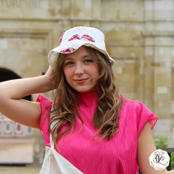 Chapeau linette Upcycling AxelleLaure