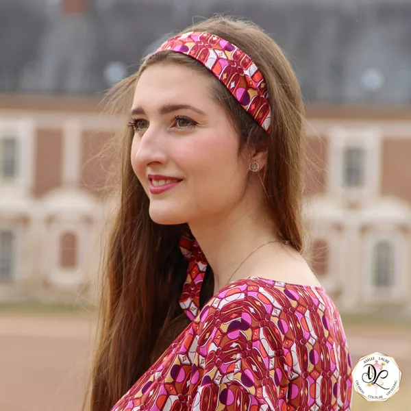 Foulard bandeau Starlette création AxelleLaure