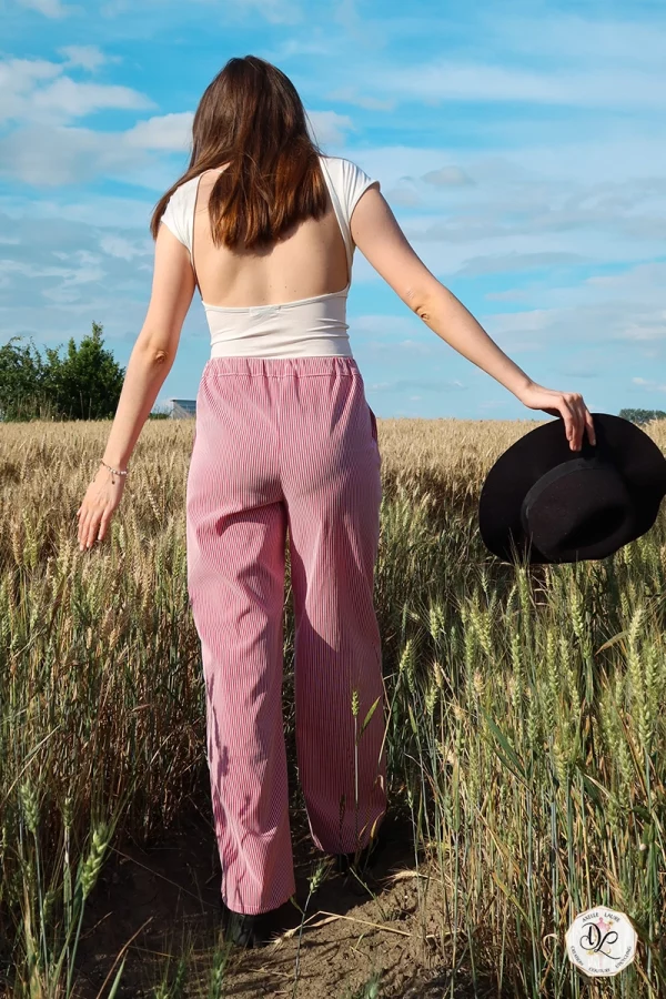 Pantalon Martine à la demande Axelle Laure